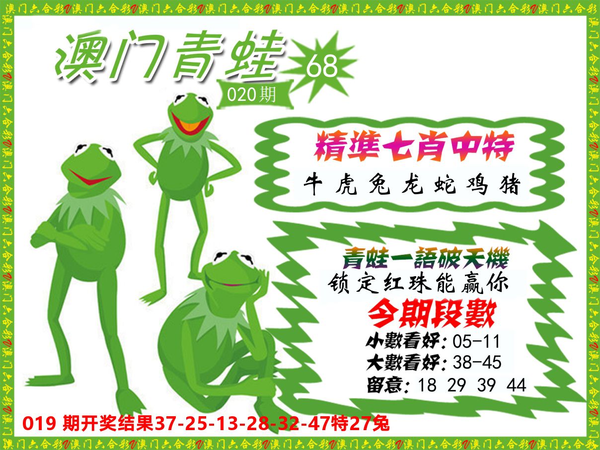 青蛙系列68 第20期
