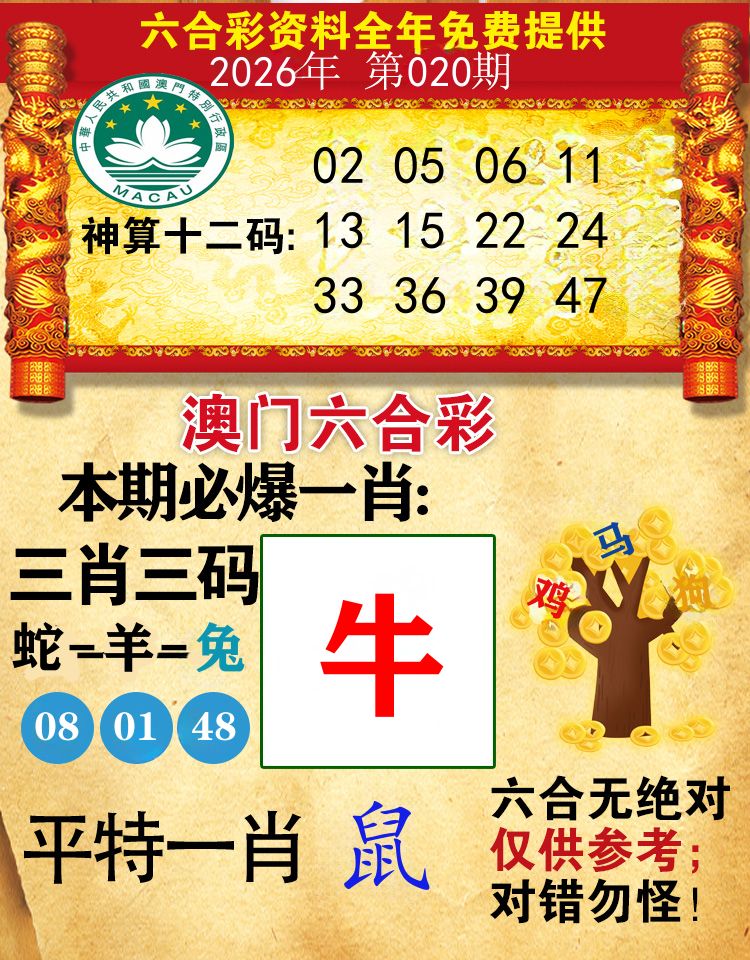 澳门必爆 第20期