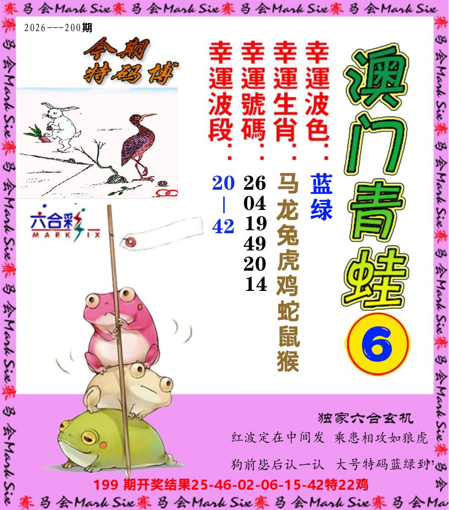 青蛙系列6 第200期