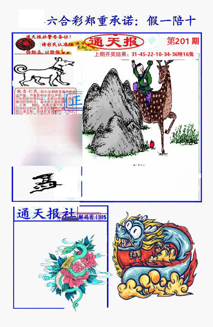 通天报 第201期