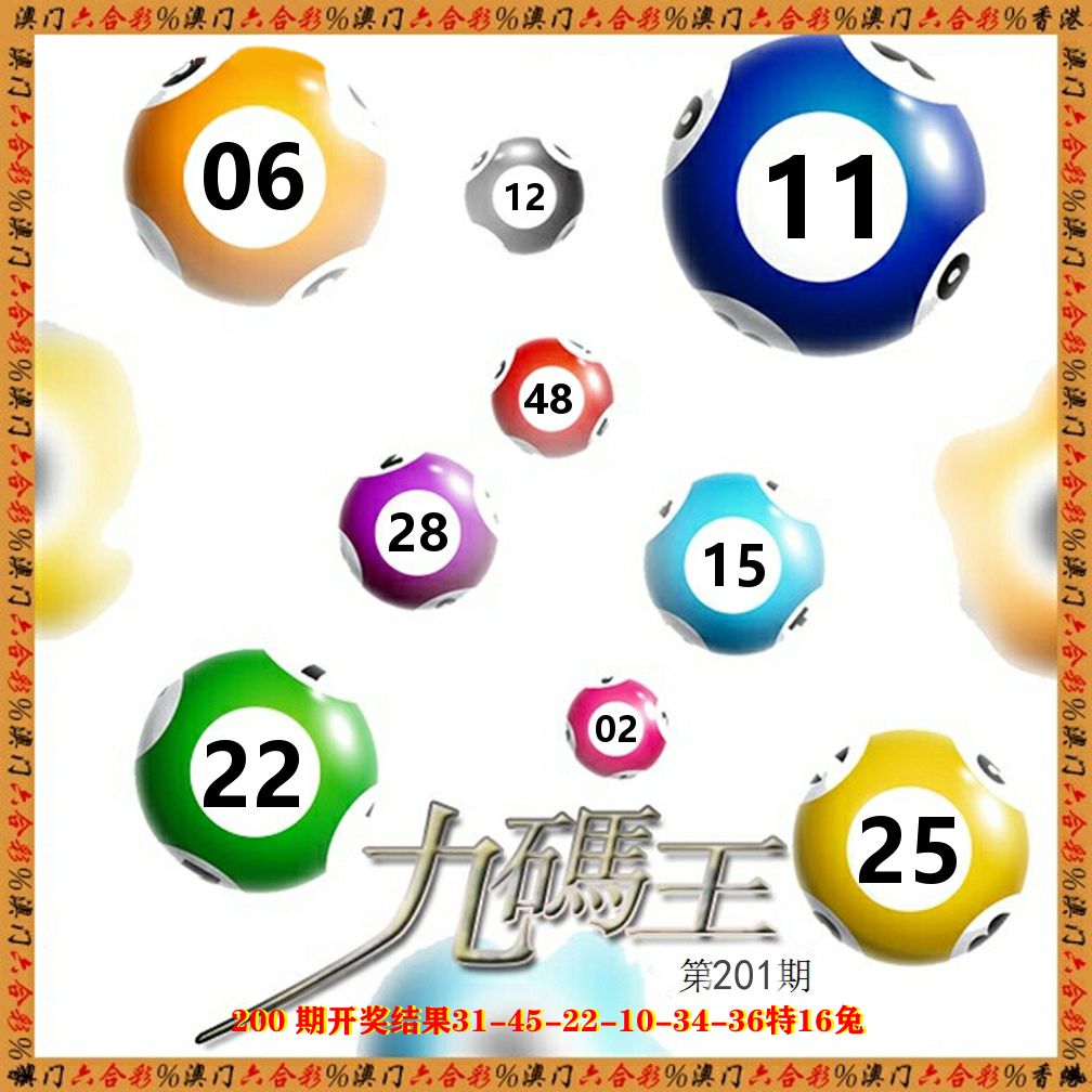 九码王 第201期