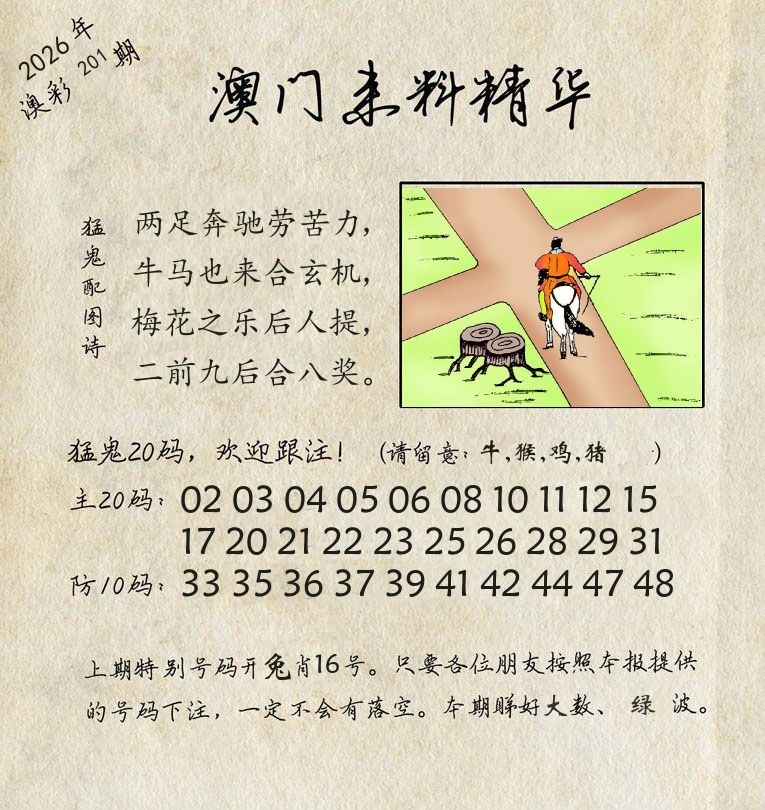 精华来料 第201期