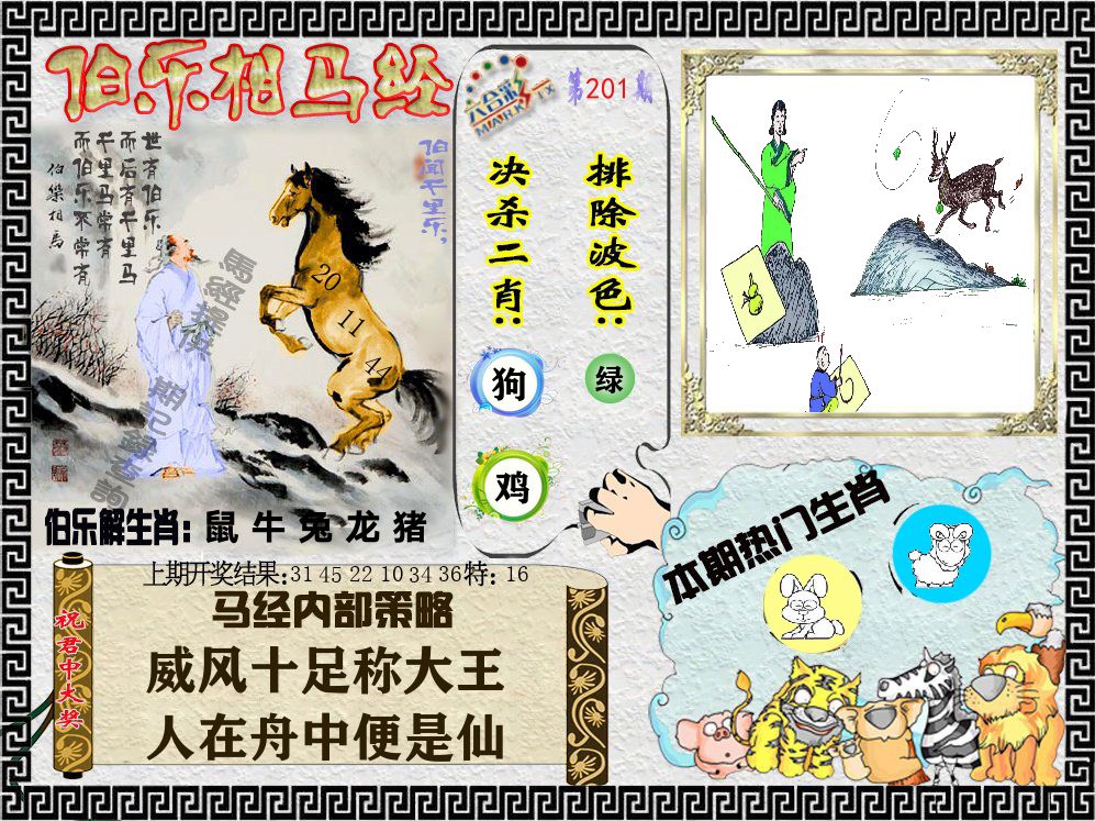 伯乐相马经 第201期