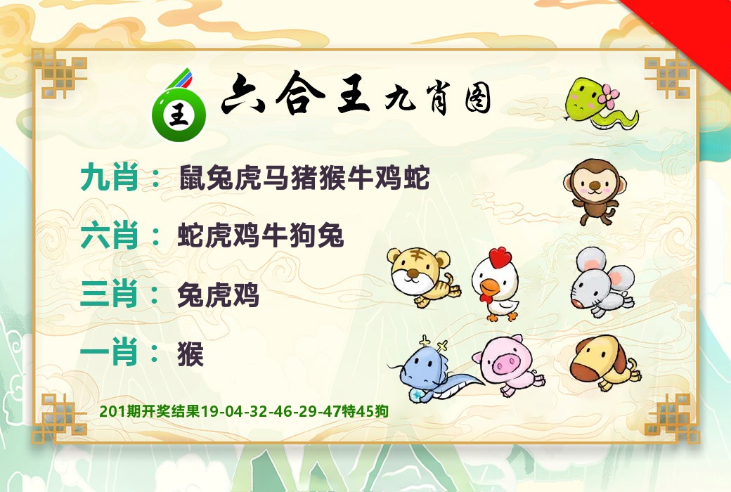 六合王九肖图 第202期