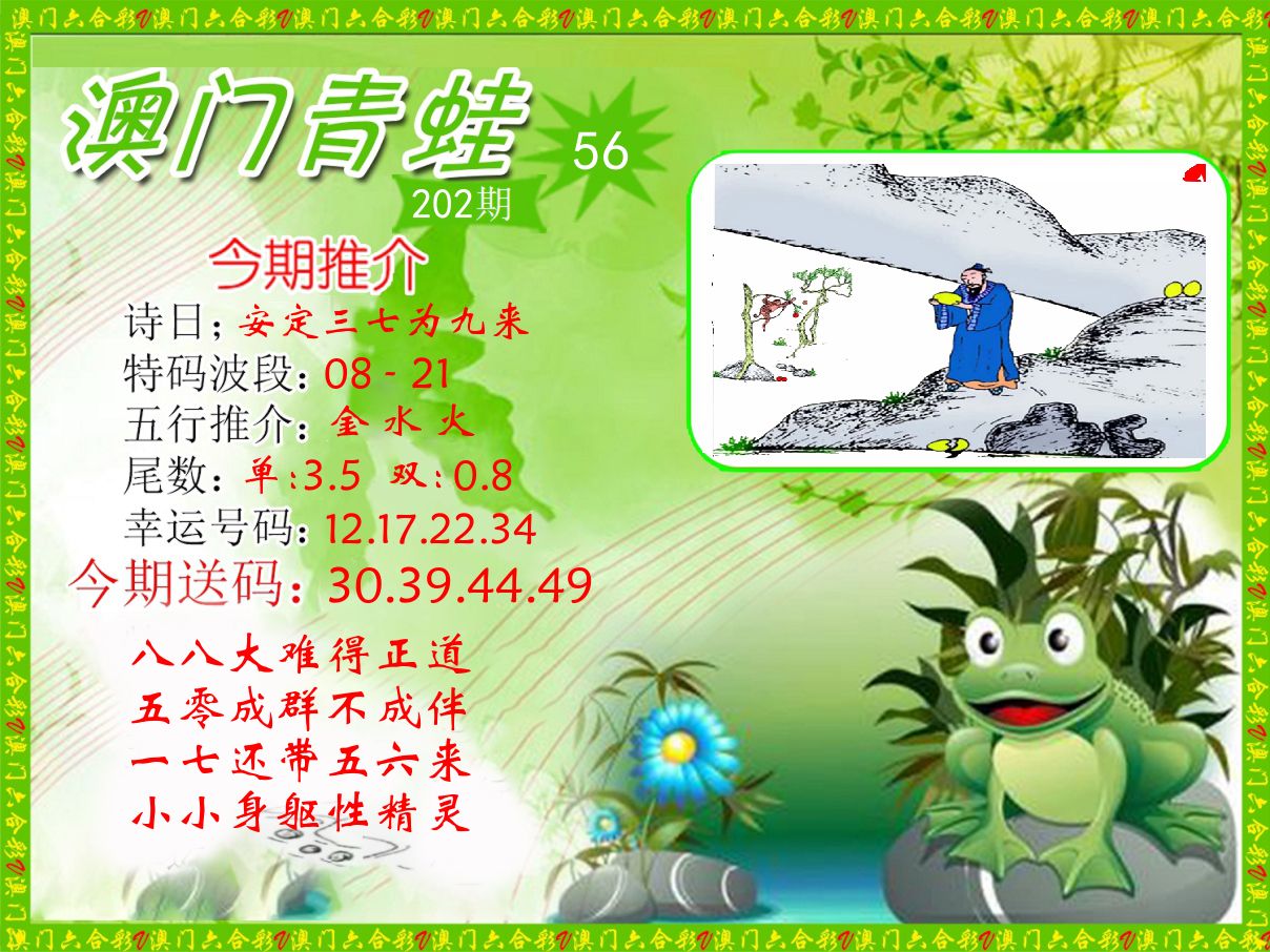 青蛙系列56 第202期