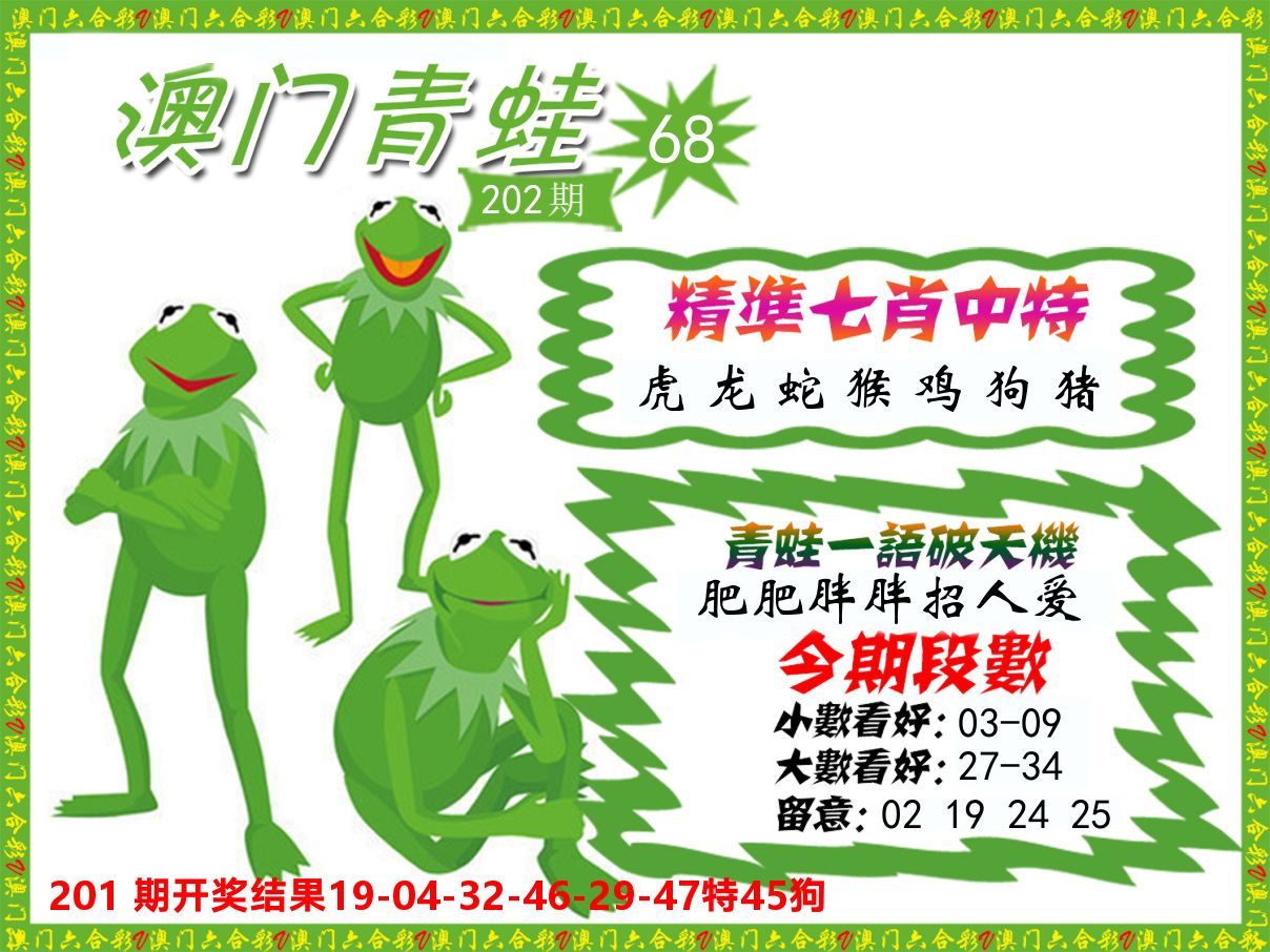 青蛙系列68 第202期