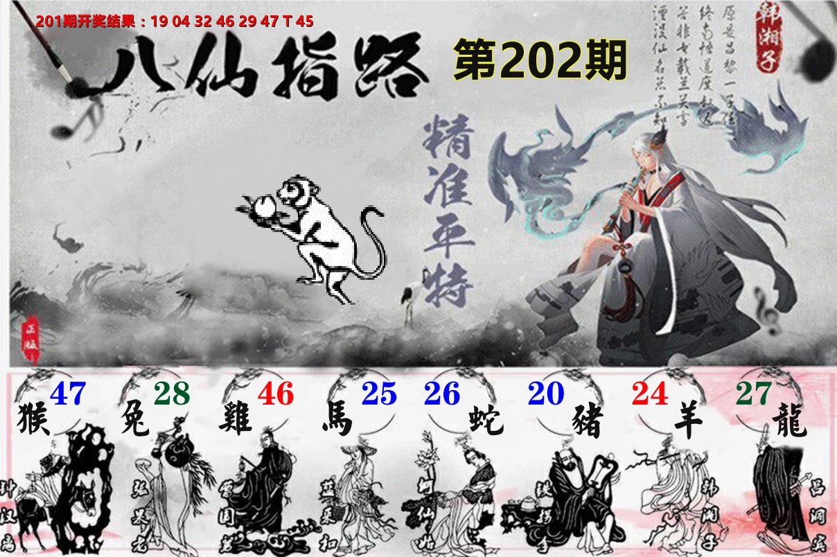 八仙指路 第202期