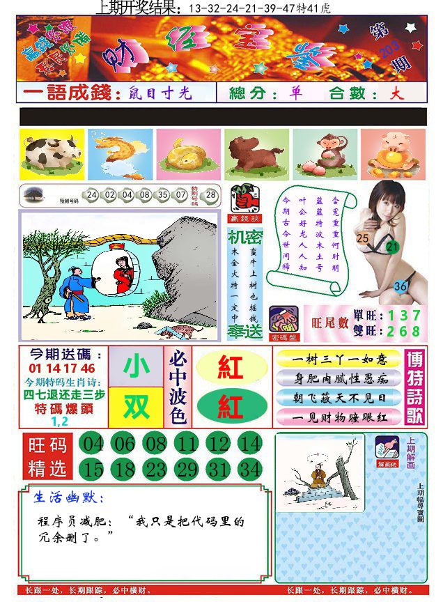 澳门财经宝鉴 第203期