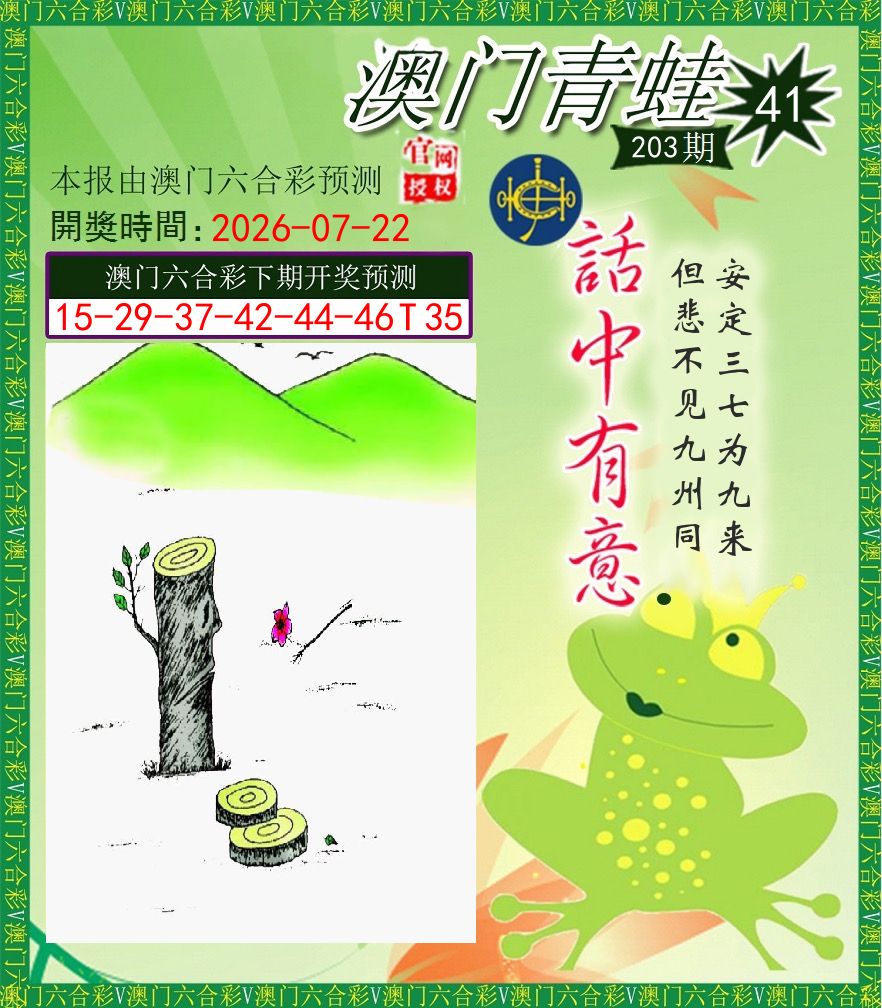 青蛙系列43 第203期