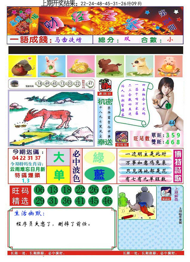 澳门财经宝鉴 第204期