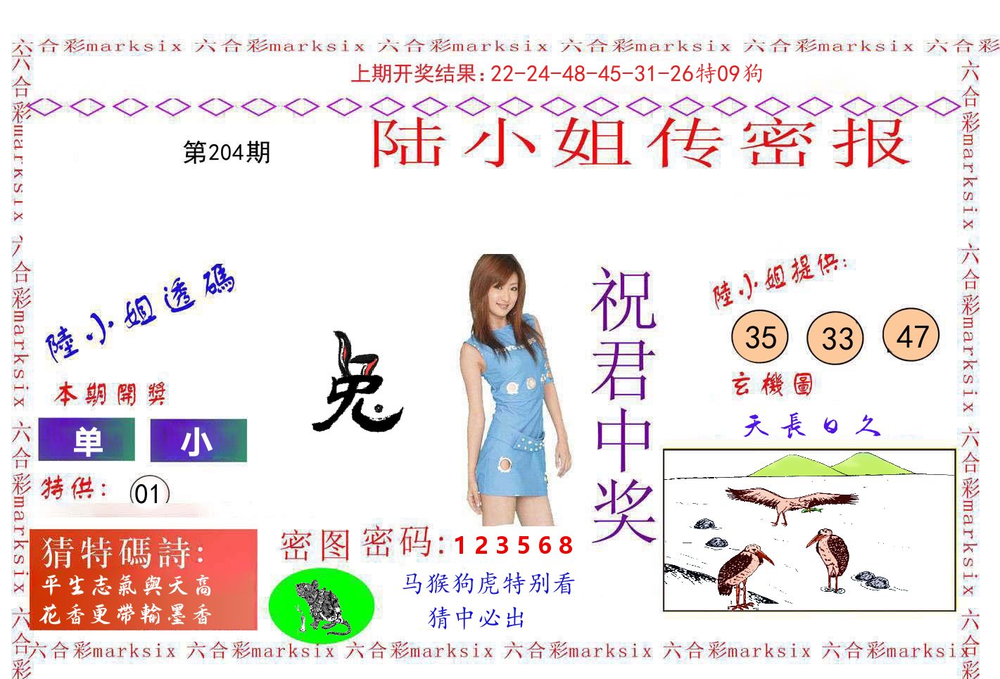 陆小姐密报 第204期