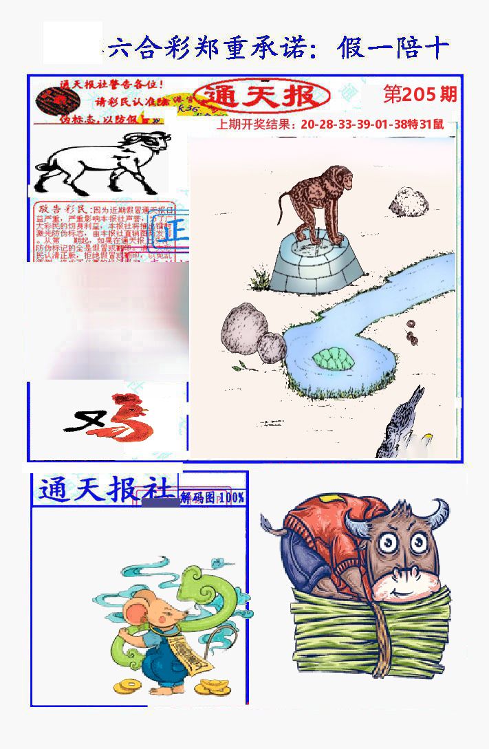 通天报 第205期