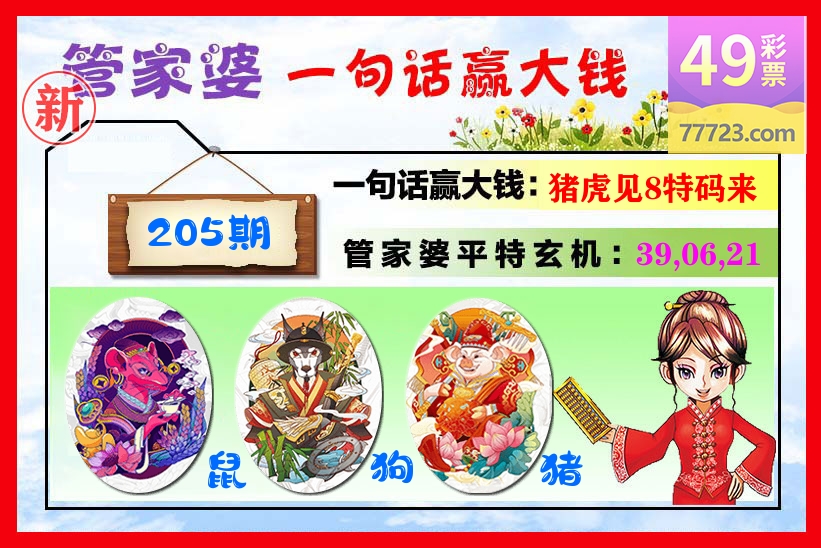 管家婆 第205期