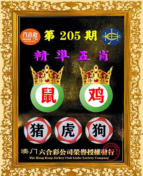 精准五肖 第205期