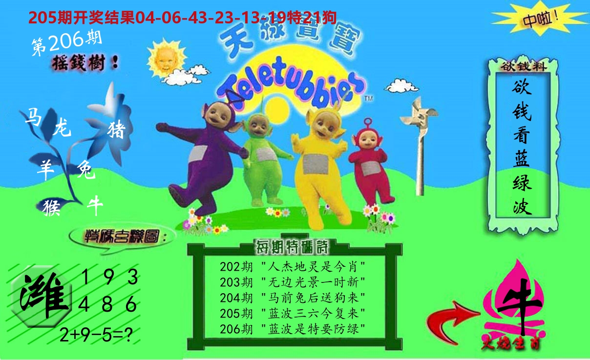 天线宝宝内幕 第206期