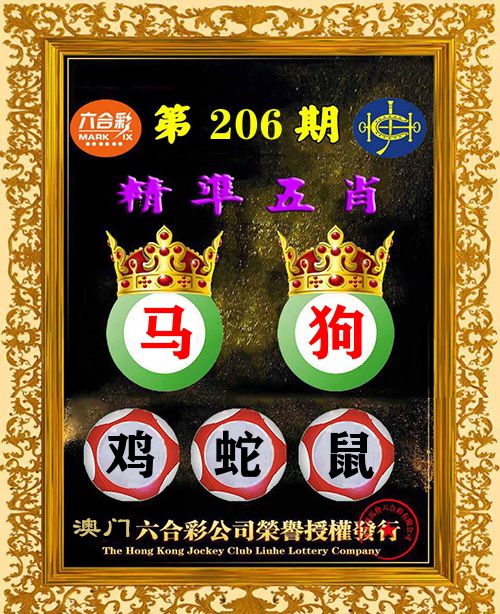 精准五肖 第206期