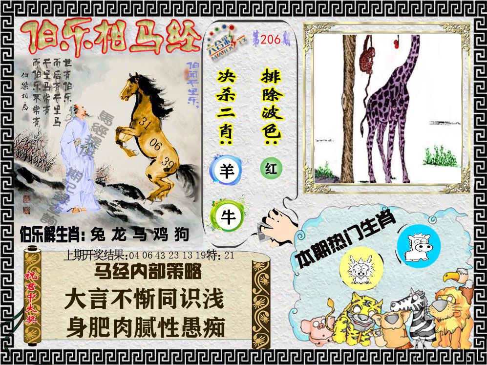 伯乐相马经 第206期