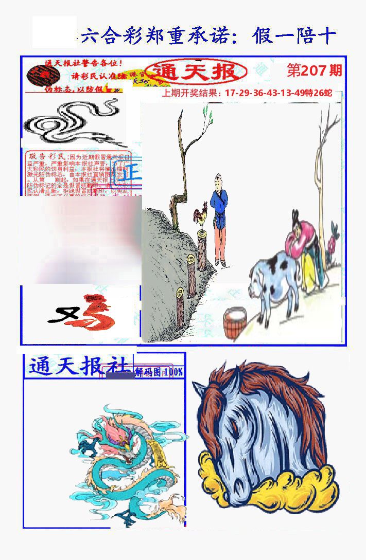 通天报 第207期