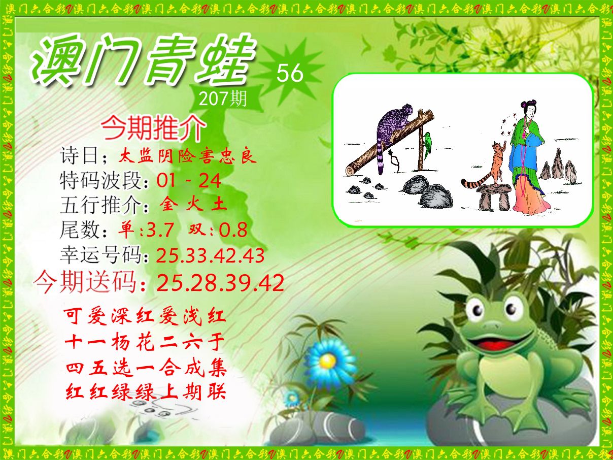 青蛙系列56 第207期