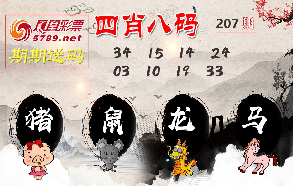四肖八码期期送 第207期