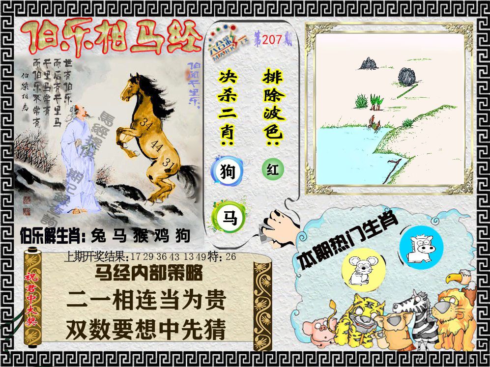 伯乐相马经 第207期