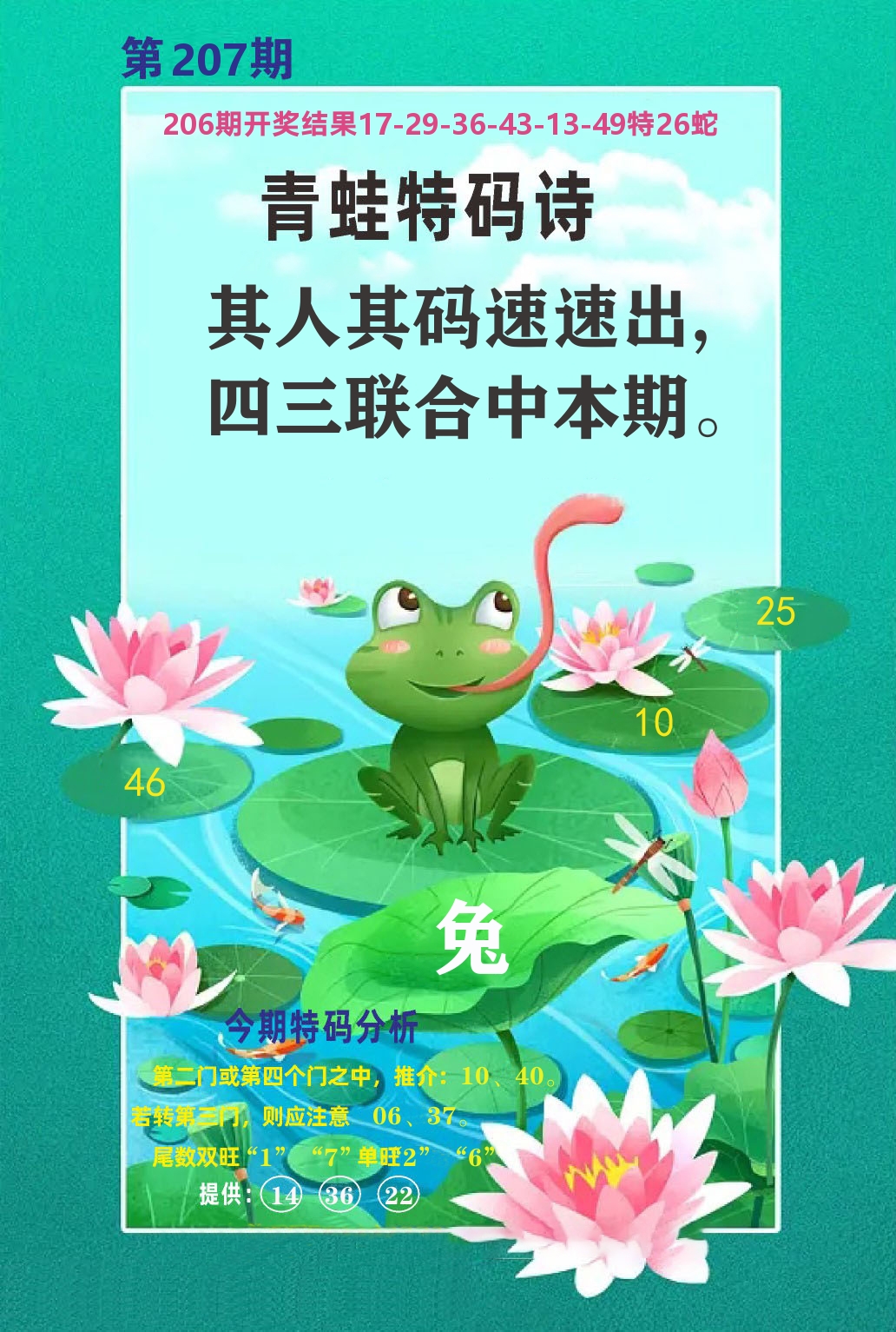 财富人家A 第207期