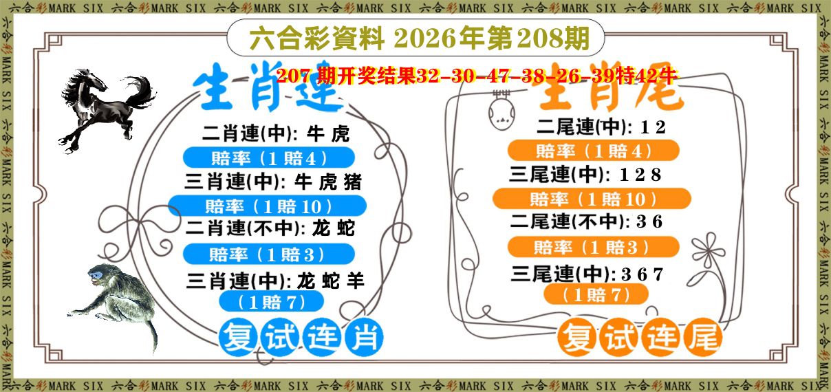 复试连 第208期