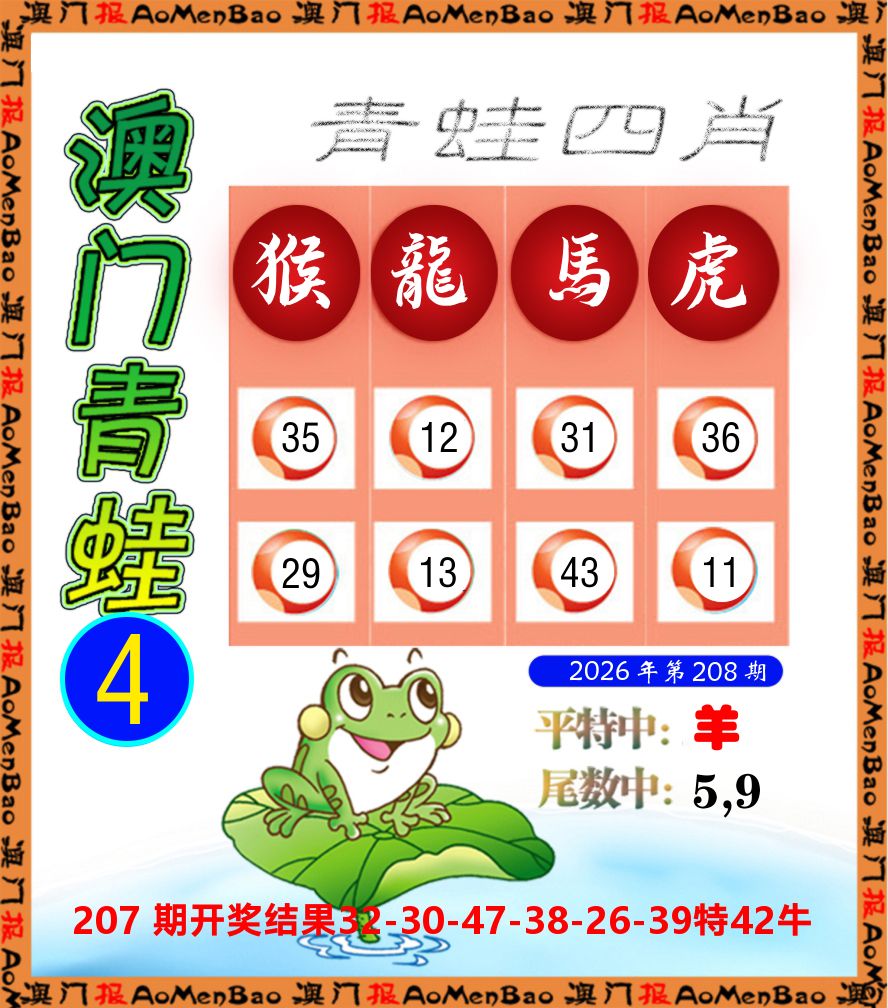 青蛙系列4 第208期