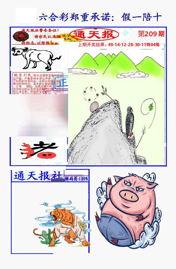 通天报 第209期