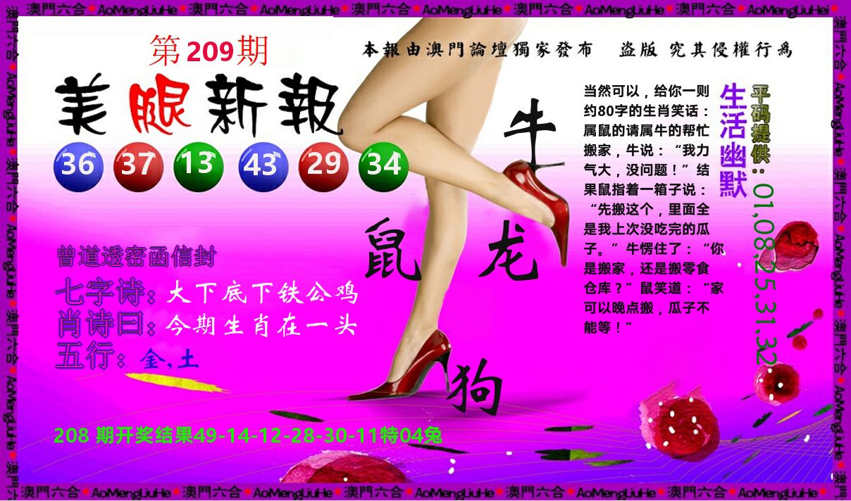 美腿新报 第209期