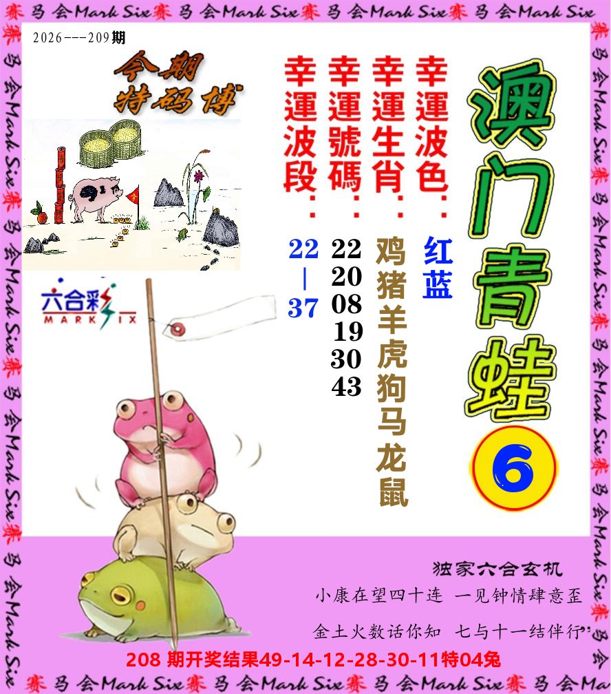 青蛙系列6 第209期