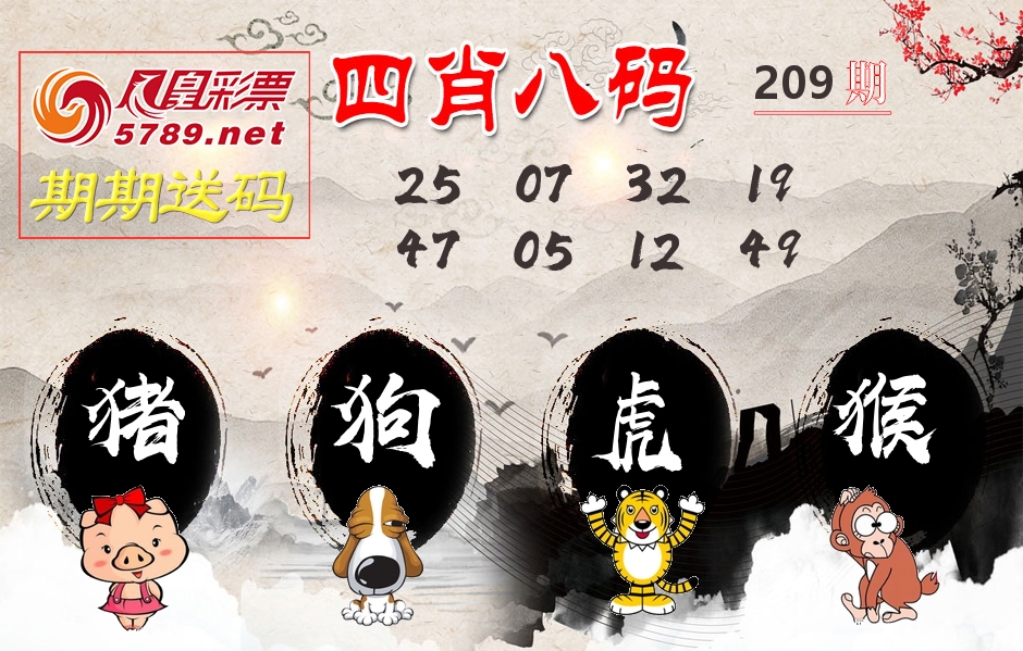 四肖八码期期送 第209期