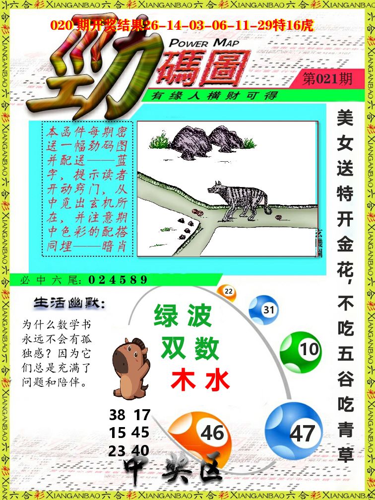 劲码图 第21期