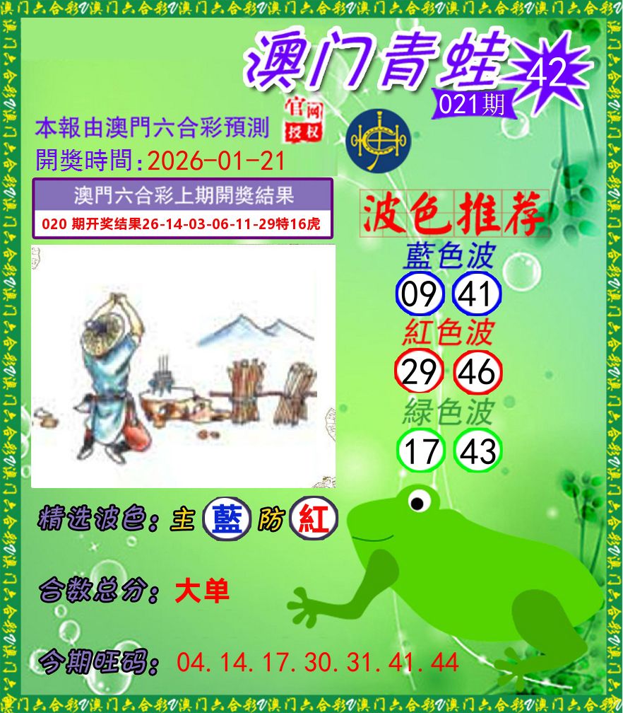 青蛙系列42 第21期