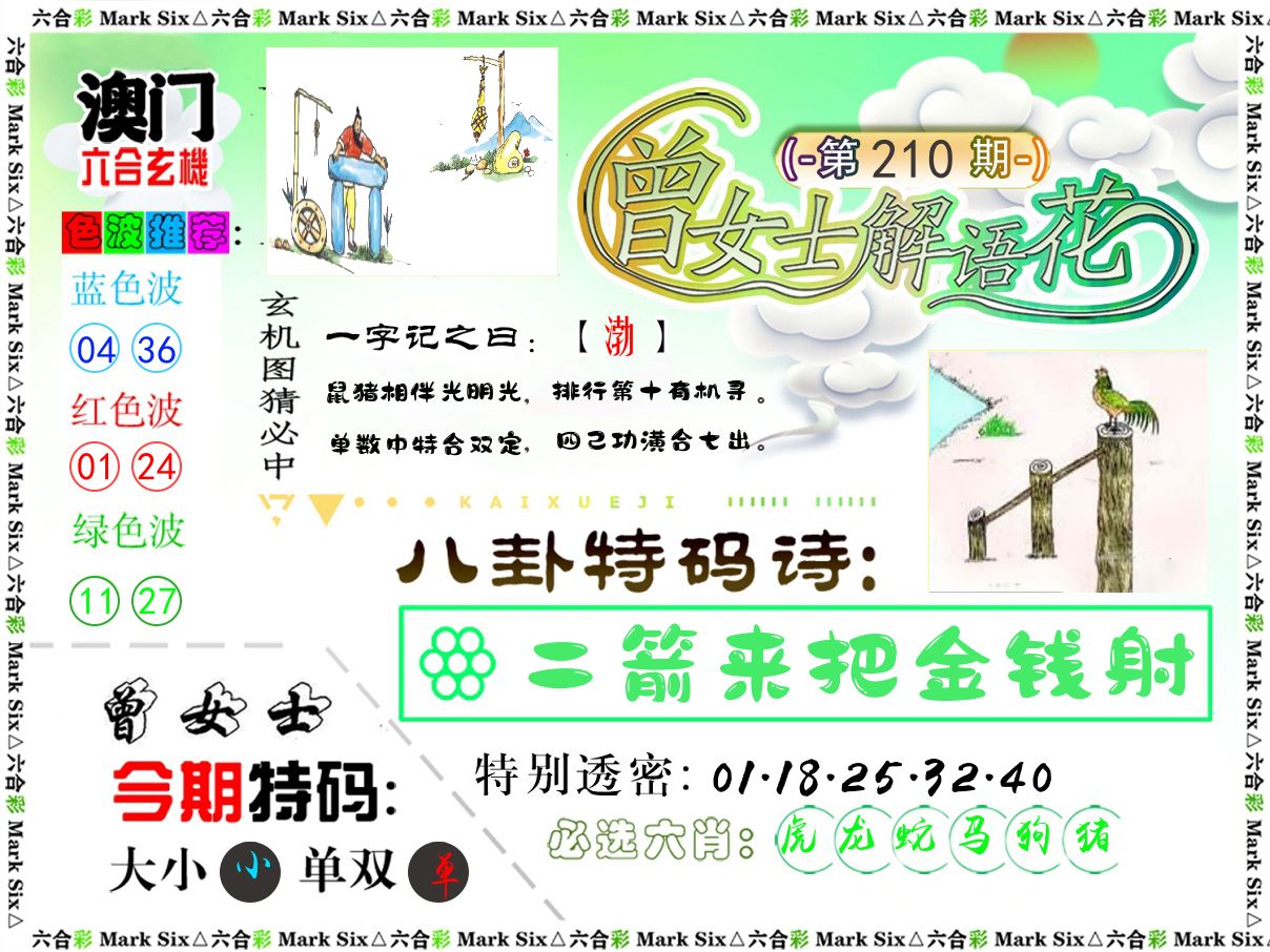 曾女士解语花 第210期