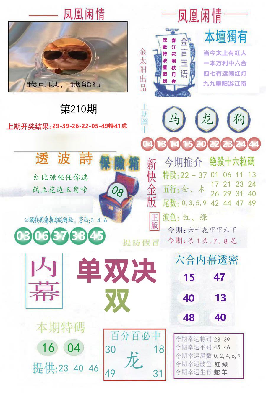 凤凰闲情 第210期
