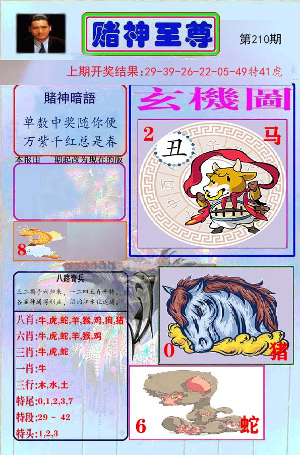 赌神至尊 第210期