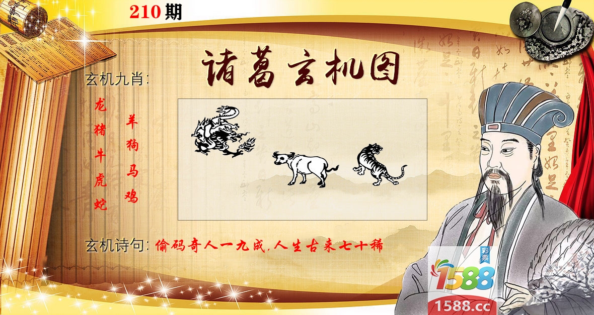 诸葛玄机图 第210期