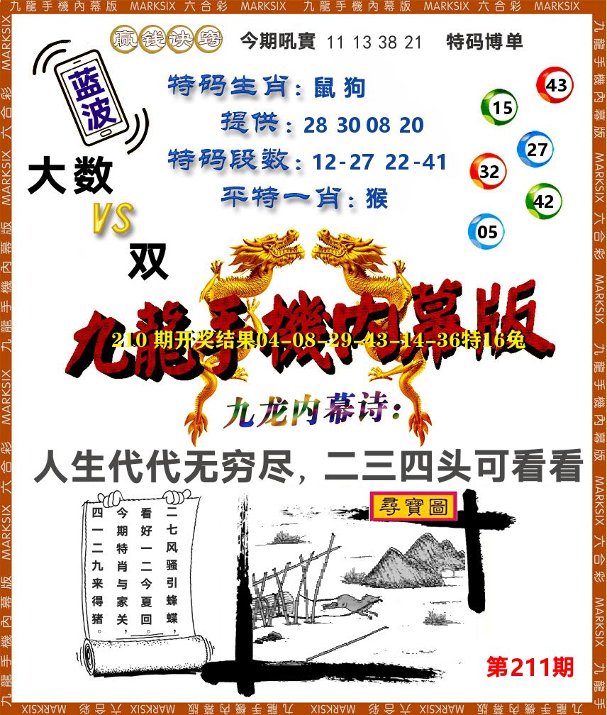 九龙手机内幕 第211期