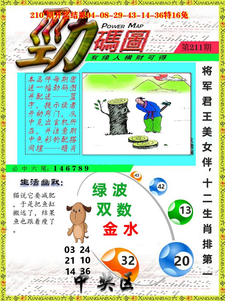 劲码图 第211期