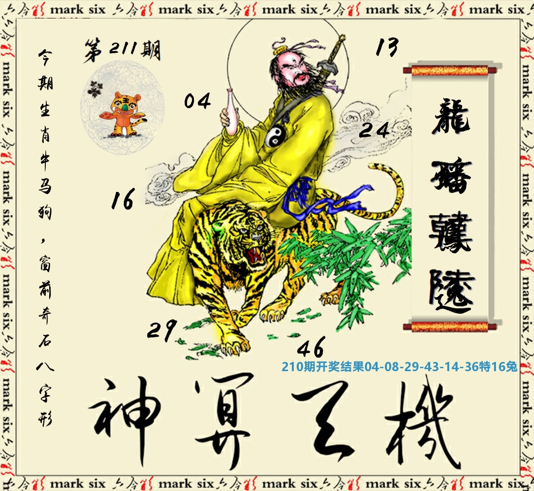 神算玄机 第211期