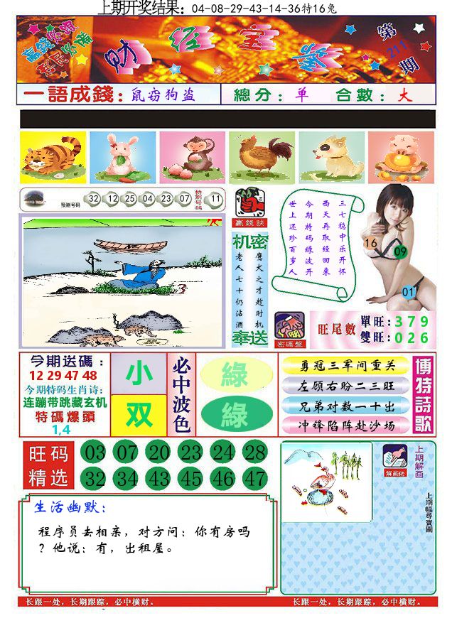 澳门财经宝鉴 第211期
