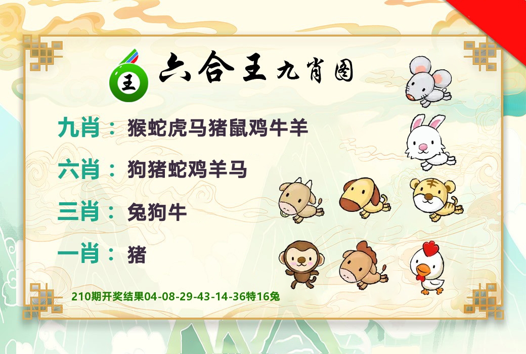 六合王九肖图 第211期