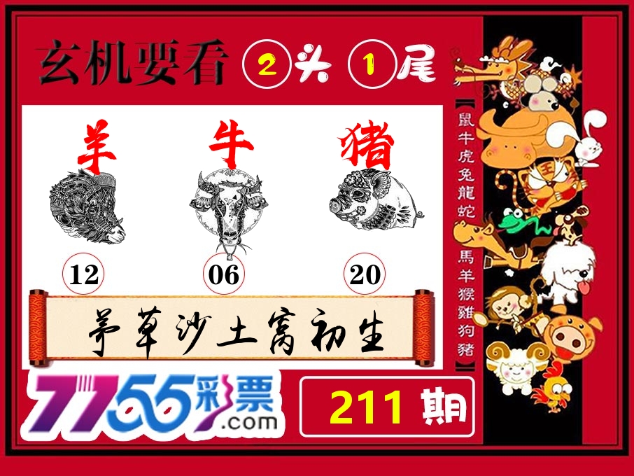 玄机要看 第211期