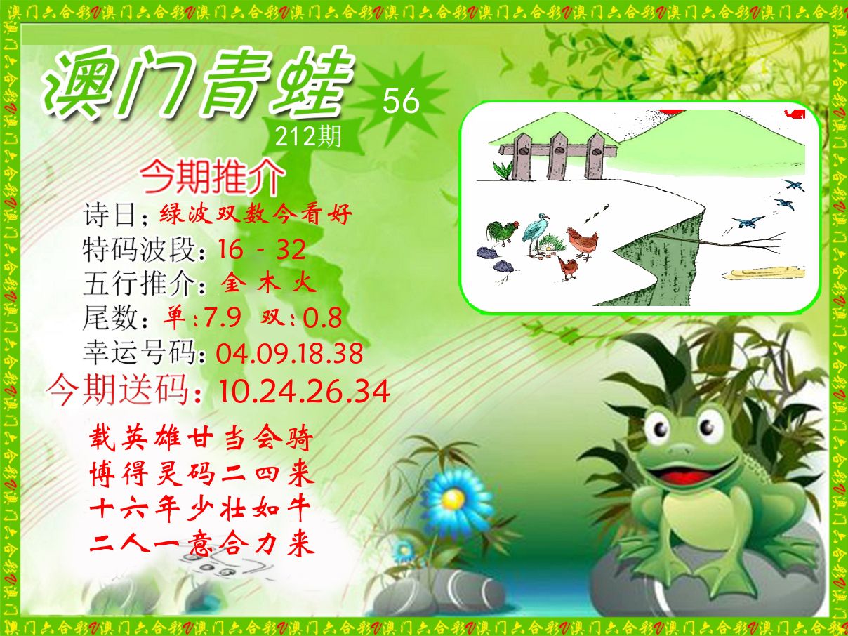 青蛙系列56 第212期