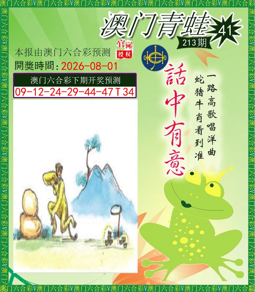 青蛙系列43 第213期
