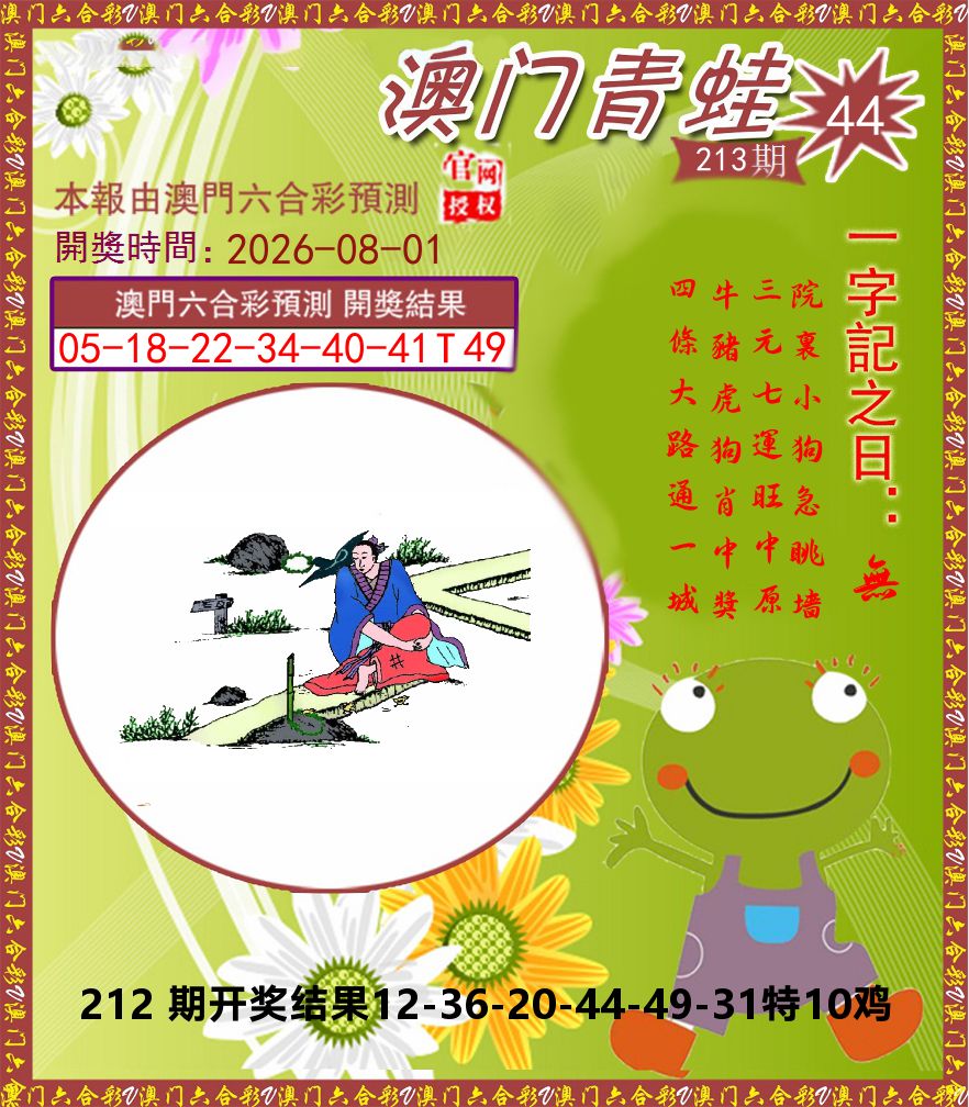 青蛙系列44 第213期