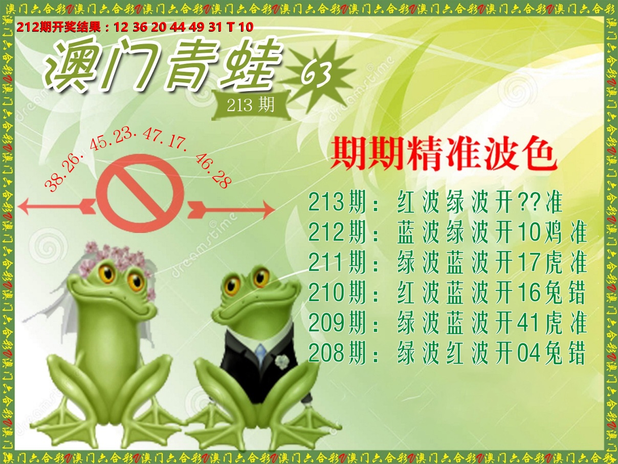 青蛙系列63 第213期