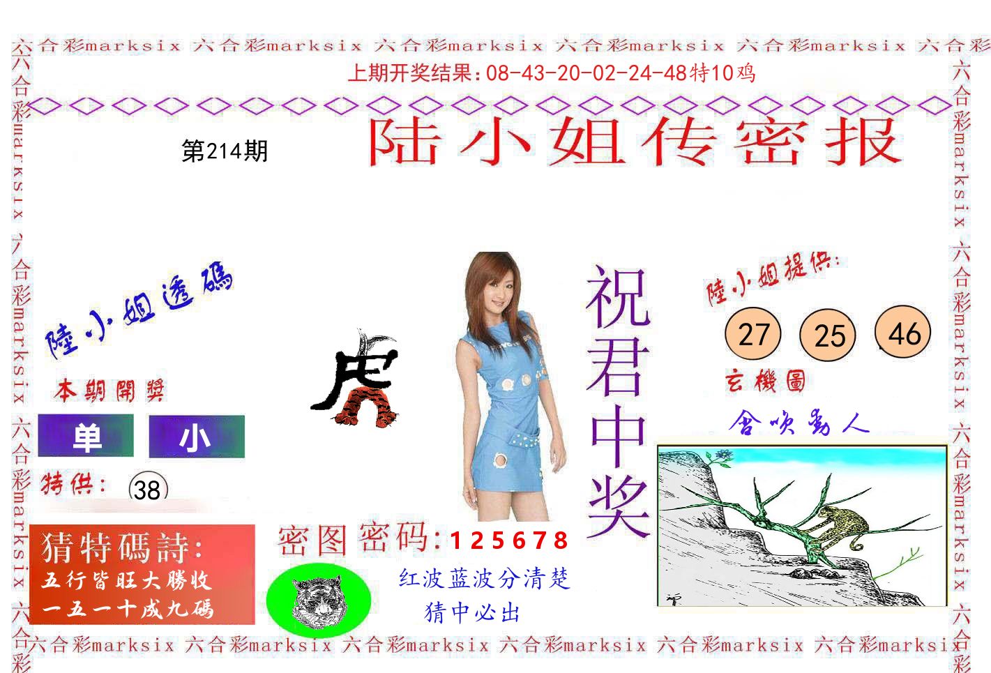 陆小姐密报 第214期