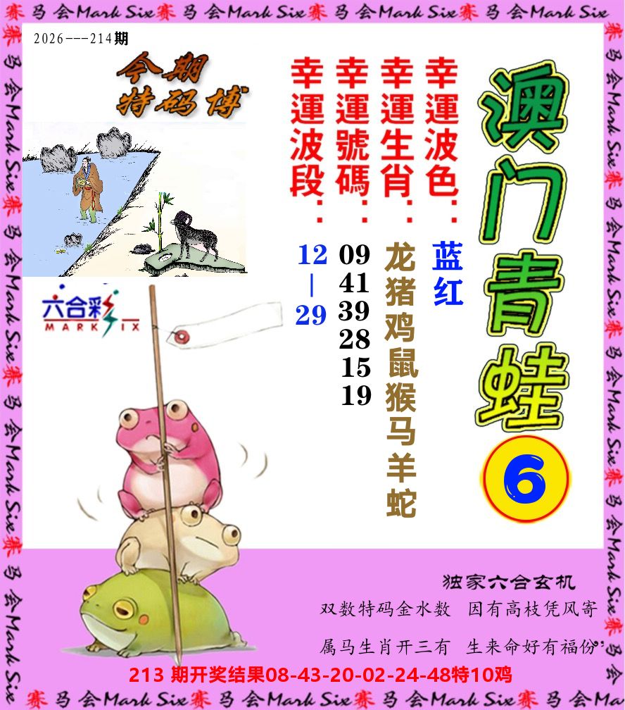 青蛙系列6 第214期